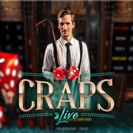 Live Craps by Evolution, showcased at gambloriaa.at – game logo