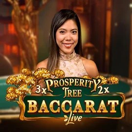 Prosperity Tree Baccarat logo by Evolution Gambloria Casino