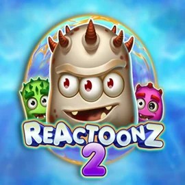 Reactoonz 2 logo by Play'n GO Gambloria Casino